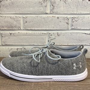 Under Armour Men's Heather Gray Sneakers Size 7